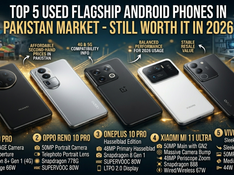 Best Android Phones Under 100k in Pakistan 2026